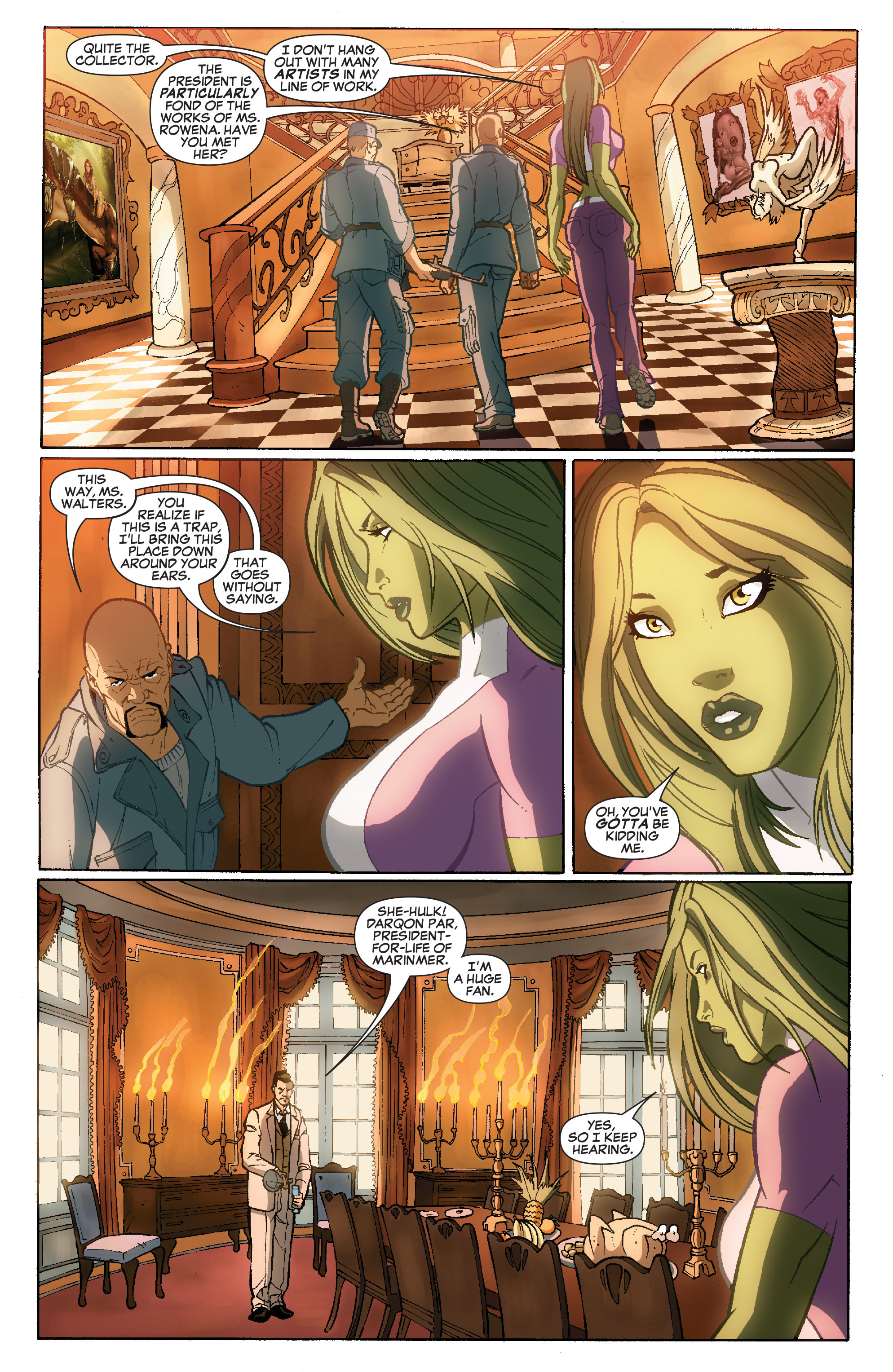 Read online She-Hulk (2005) comic -  Issue #36 - 4