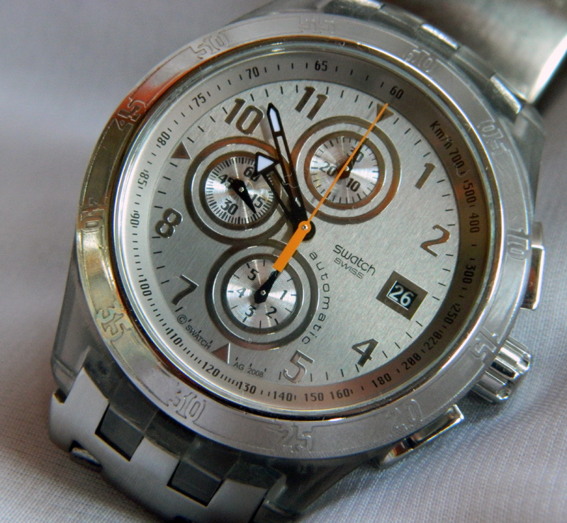 jam vintage swatch chronograph automatic 2008 jam vintage swatch chronograph automatic 2008