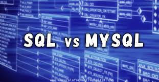 SQL VS MySQL