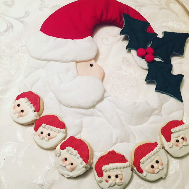 Santa Christmas cookies