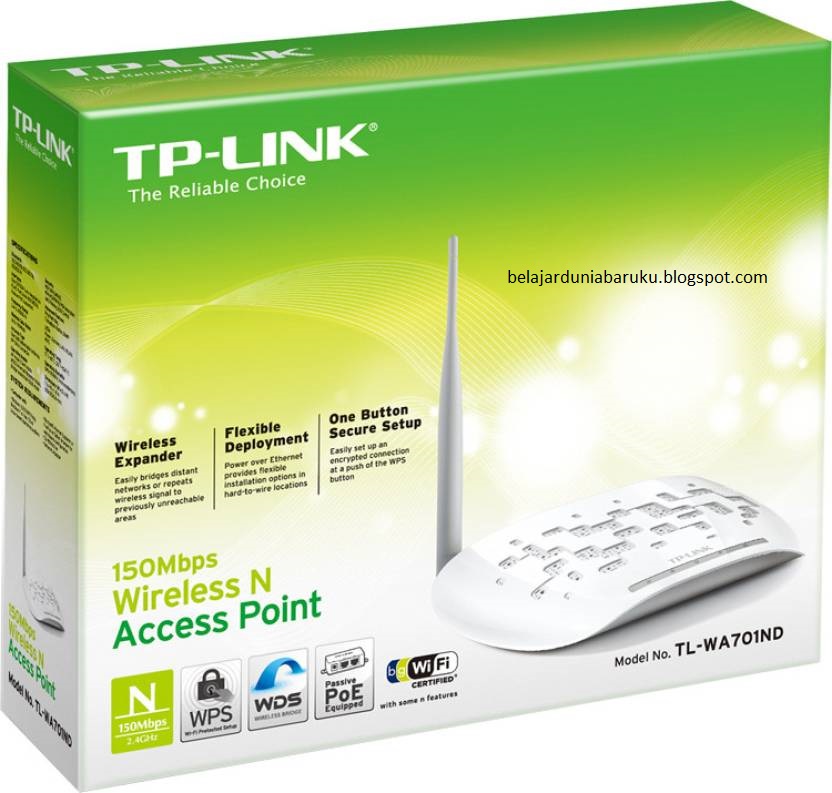 Setting Access Point TPLINK (LAN) panduan komputer