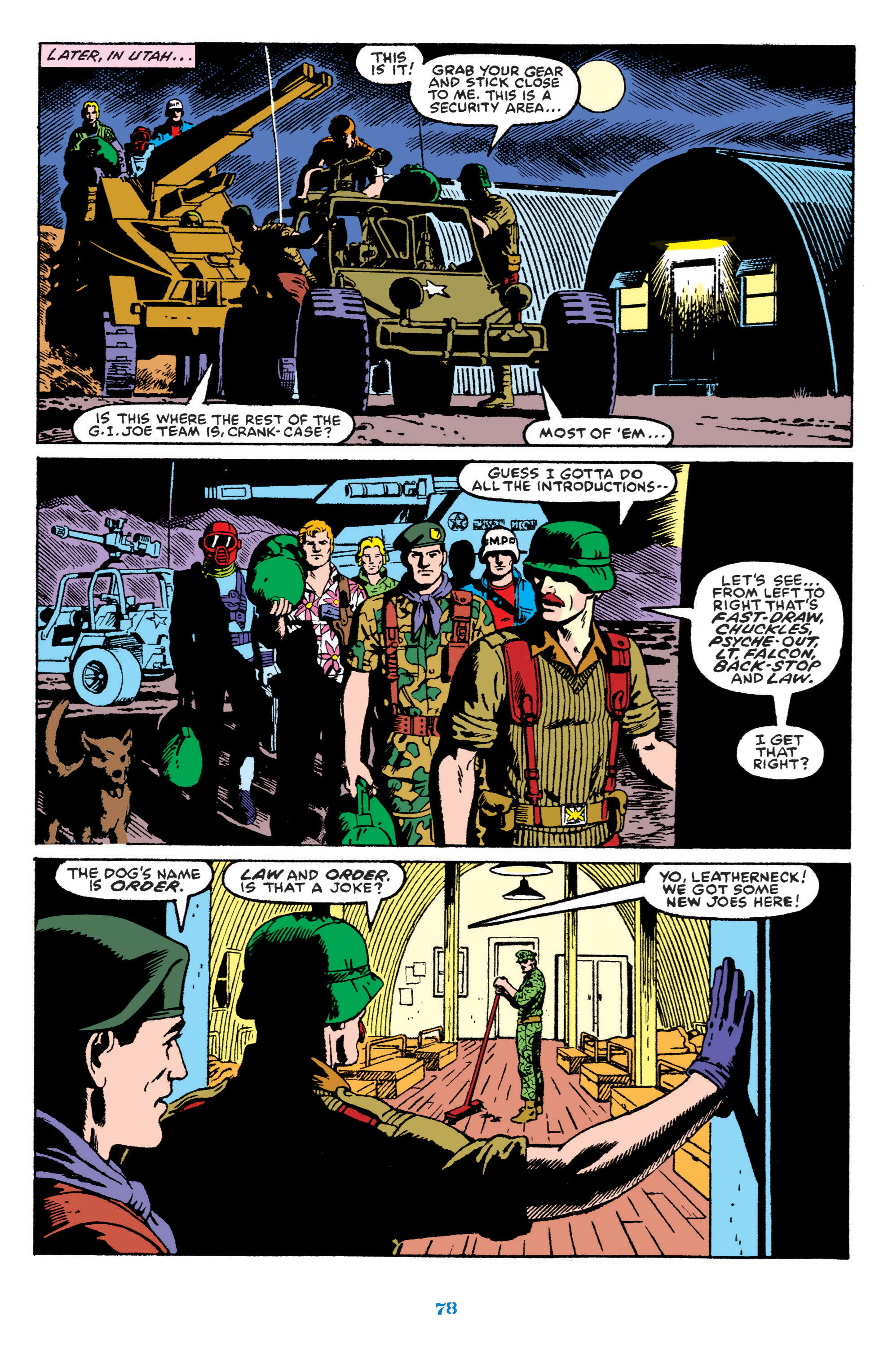 Read online Classic G.I. Joe comic -  Issue # TPB 7 (Part 1) - 79