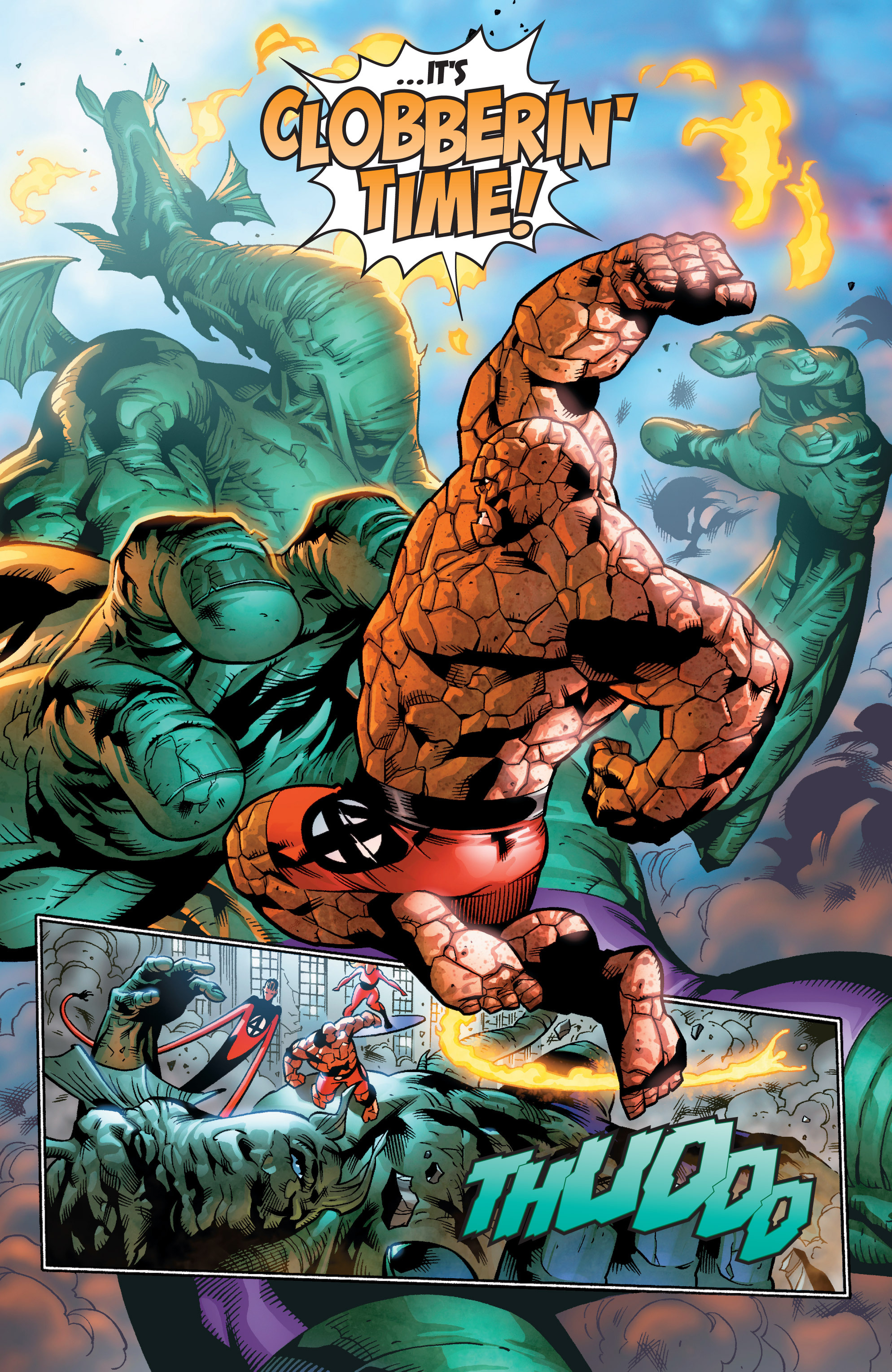 Read online Fantastic Four (2014) comic -  Issue #1 - 13