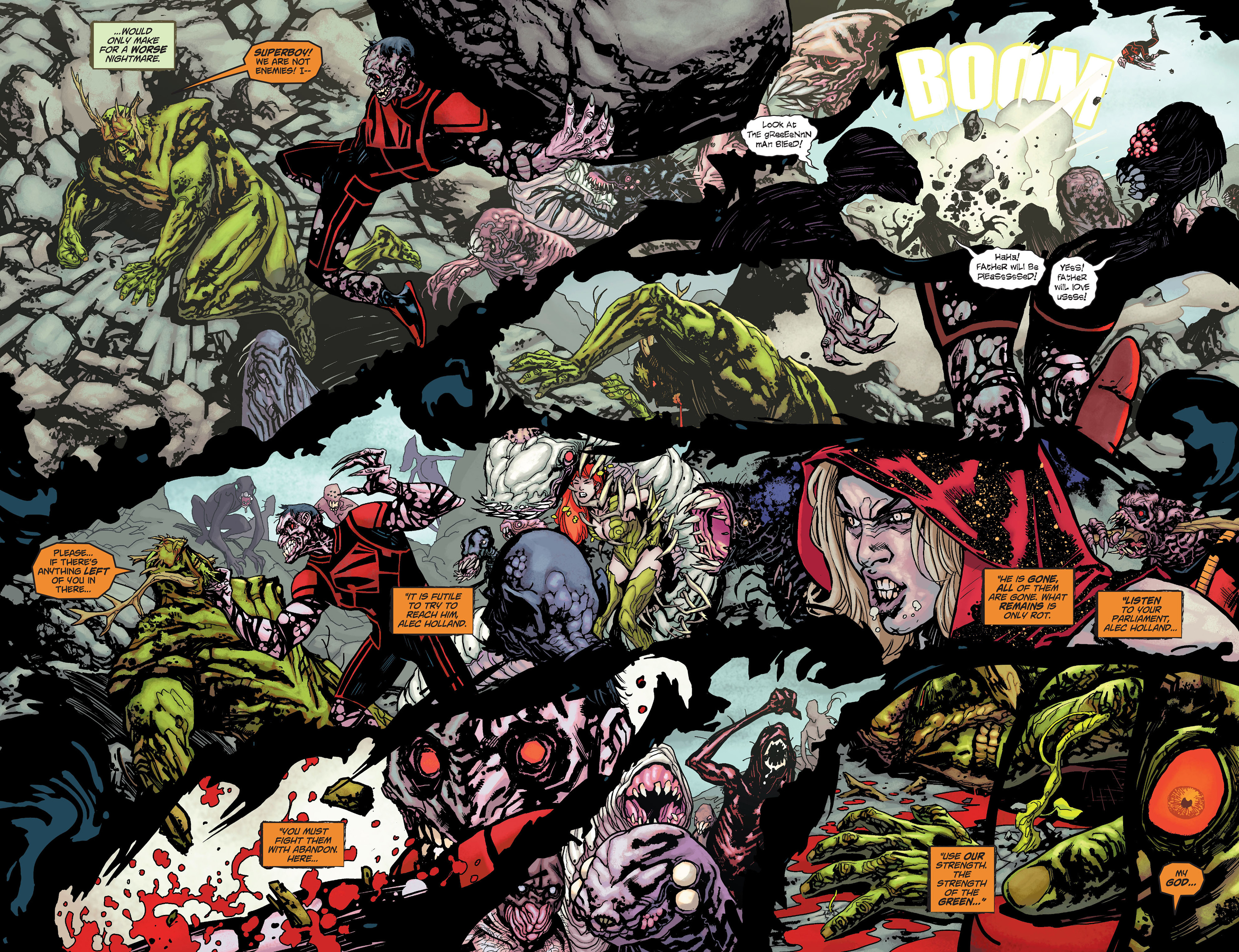 Read online Swamp Thing (2011) comic -  Issue #14 - 4