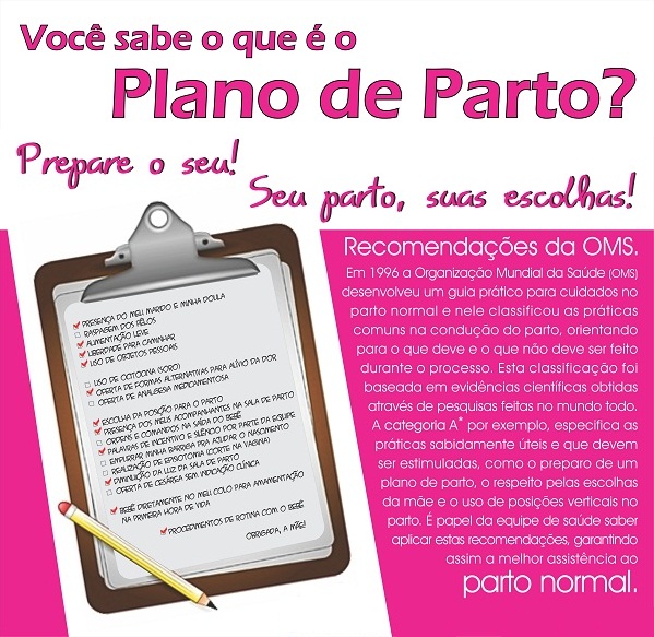 Plano de parto