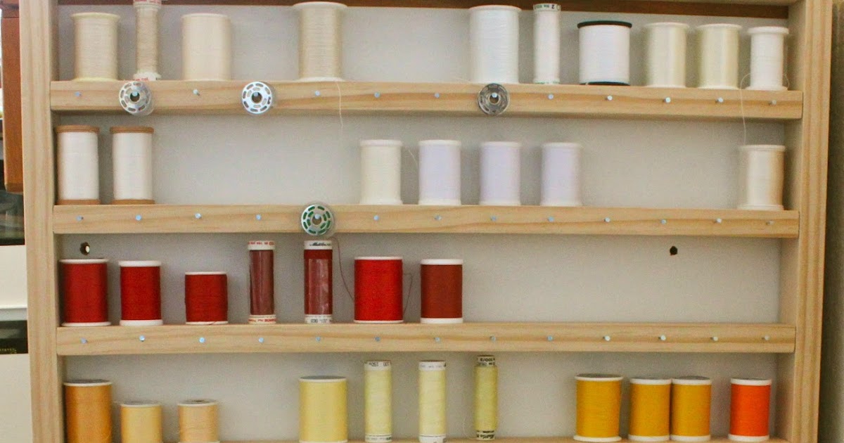 Thread Storage Makeover - Turning Practical Items into Vibrant Art – Mix  Measure Make