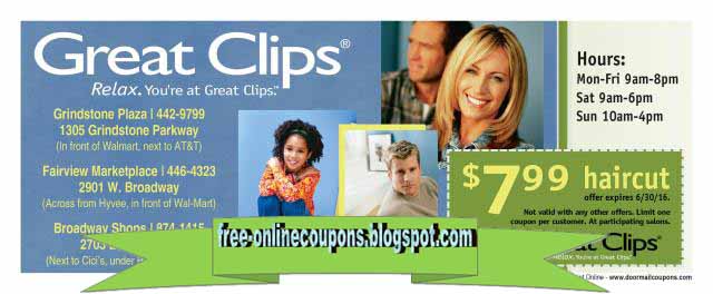 Great clips coupons 2019