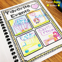 Moving Student Blog Post and Activity, Planet Happy Smiles