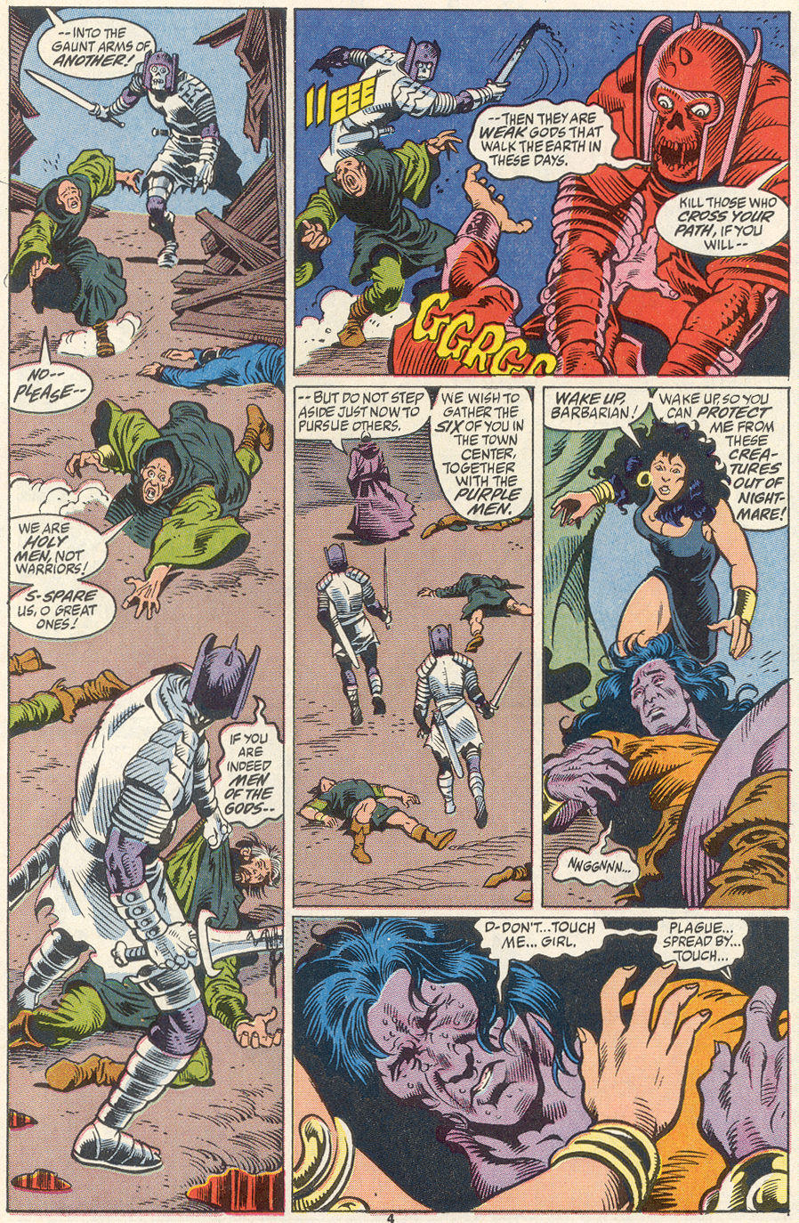 Read online Conan the Barbarian (1970) comic -  Issue #256 - 5