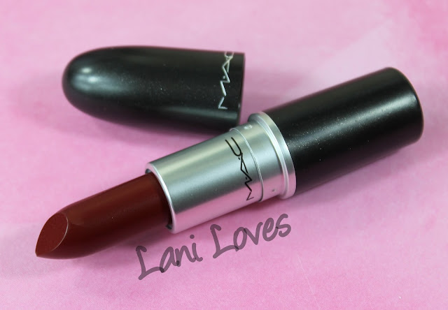 MAC MONDAY | A Novel Romance - Hearts Aflame Lipstick Swatches & Review