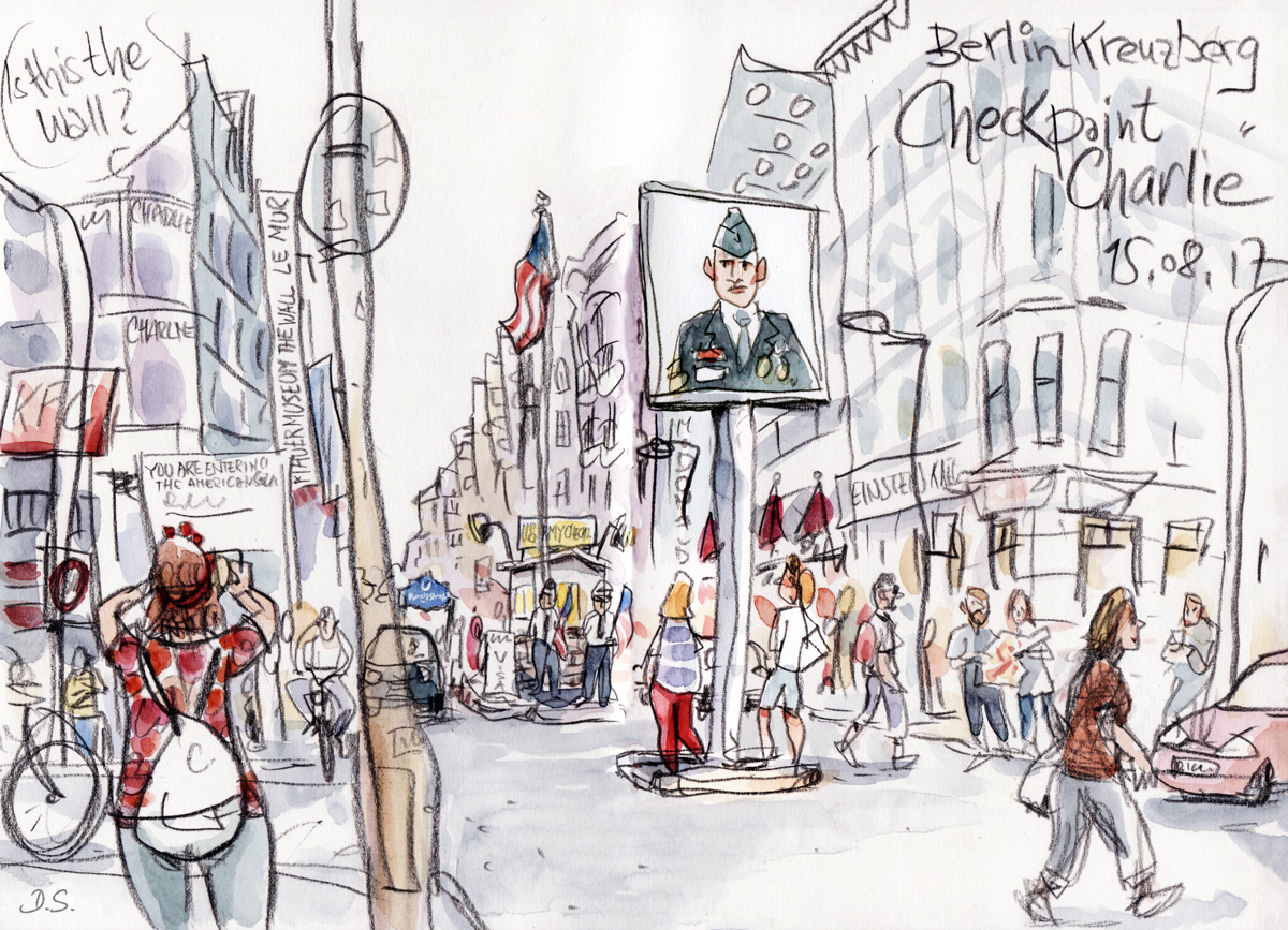 Detlef Surrey Skizzenblog Sonntagsskizzen 19 2017 Berliner