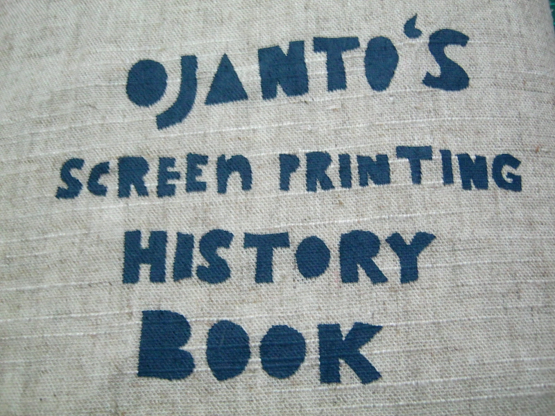ojanto Ojanto's Screen Printing History Book