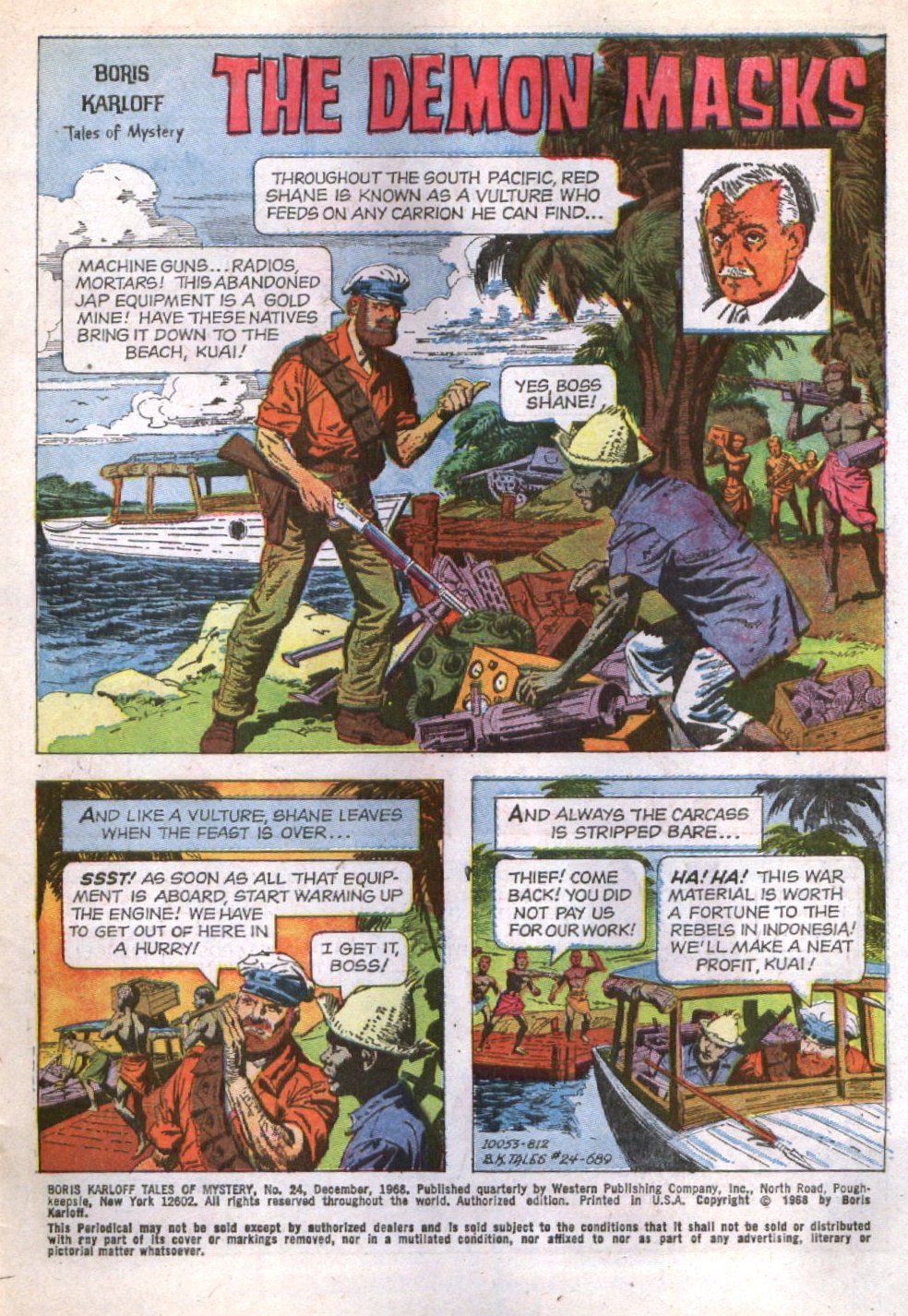 Read online Boris Karloff Tales of Mystery comic -  Issue #24 - 3