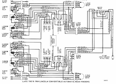 Lincoln Continental Convertible Late 1963 and 1964 Automatic Rear