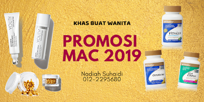 Promosi Shaklee Mac 2019