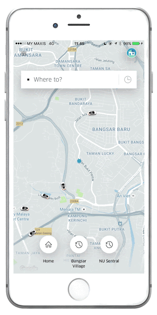 How to apply Uber Malaysia promo code mobile app