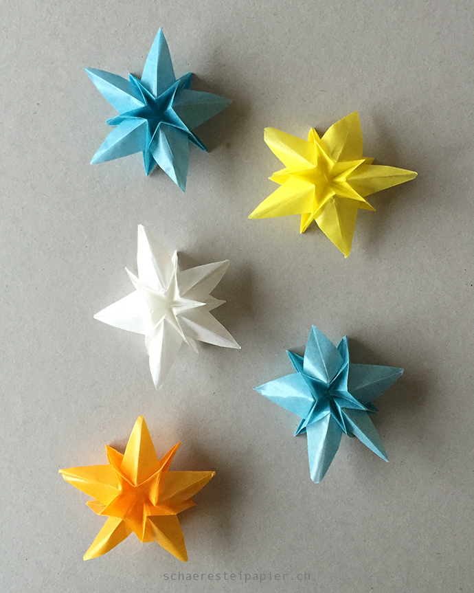 schaeresteipapier: Neues Papier für den Origami-Stern