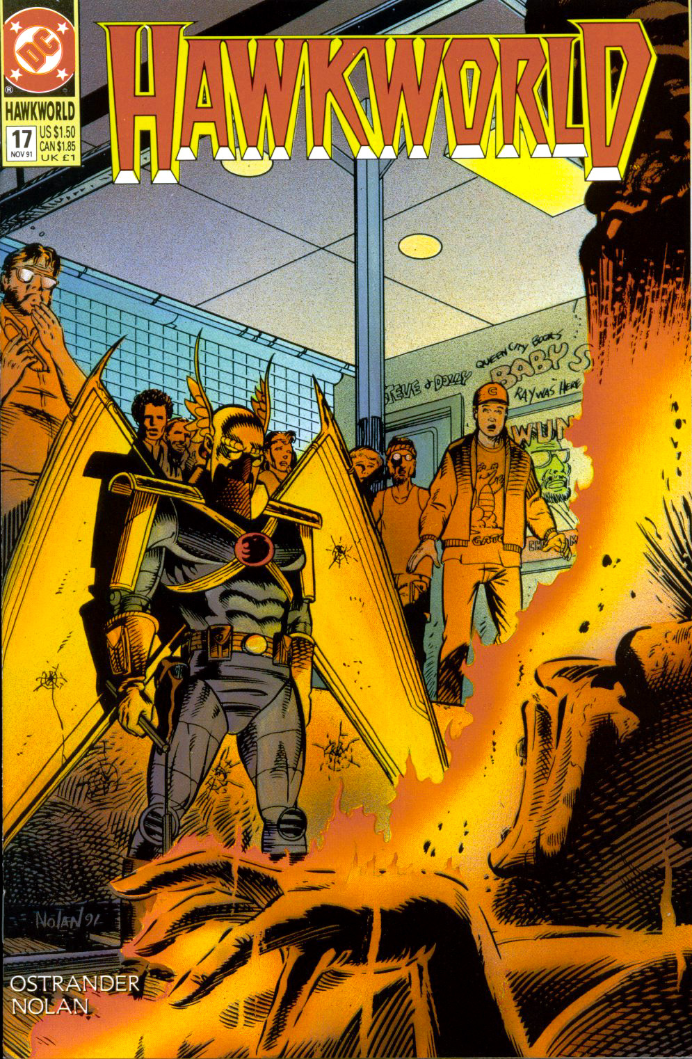 Read online Hawkworld (1990) comic -  Issue #17 - 1