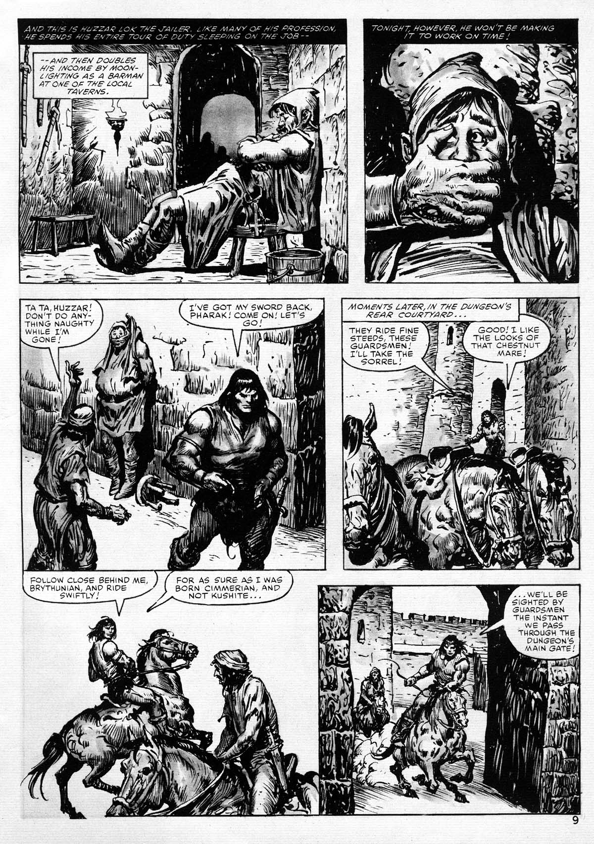 Read online The Savage Sword Of Conan comic -  Issue #77 - 9