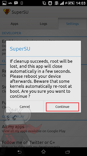 Unroot Xiaomi Mi 4i Cara Unroot Xiaomi Mi 4i 3