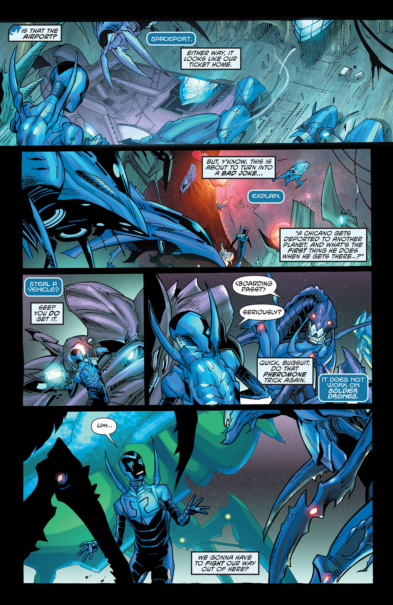 Read online Blue Beetle (2011) comic -  Issue #13 - 13