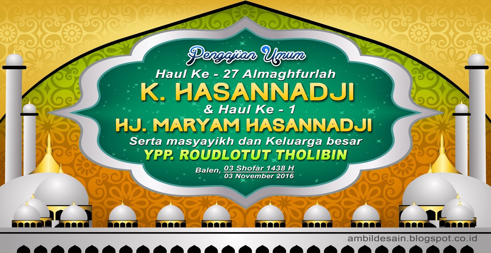 Baru 28+ Contoh Banner Pengajian