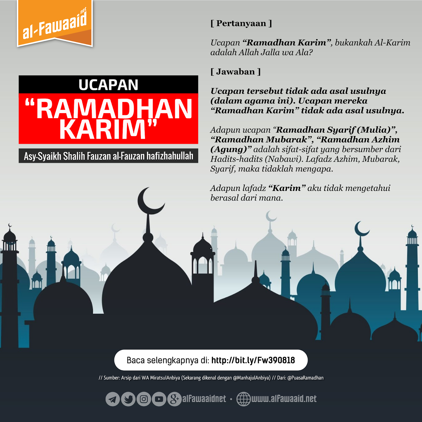 Ramadhan Karim