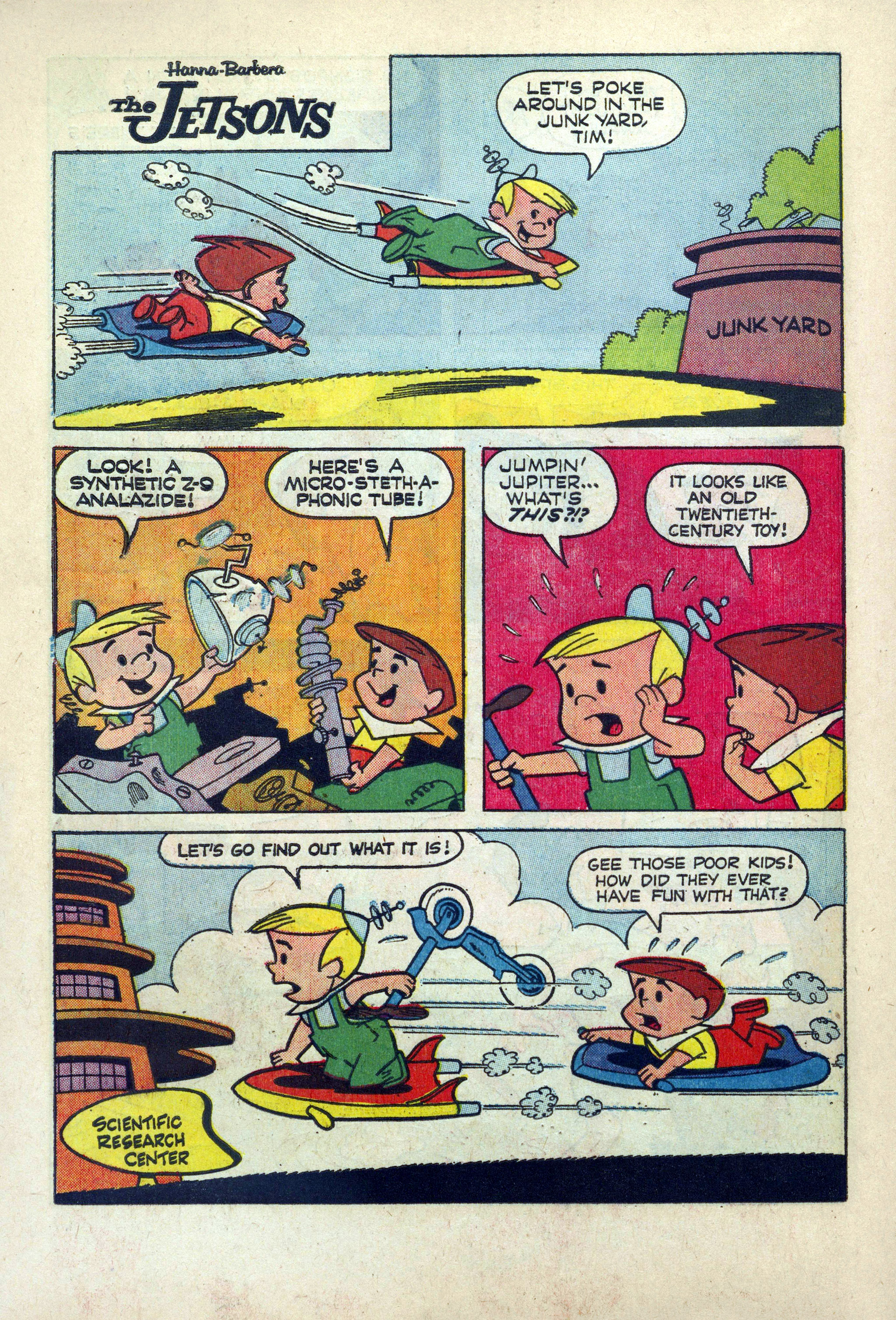 Read online The Jetsons (1963) comic -  Issue #21 - 34