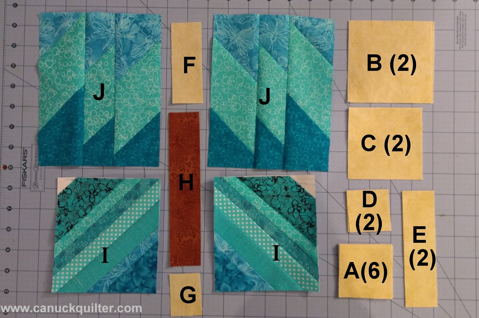 Canuck Quilter Rsc Erfly Block Tutorial Step 1 Draw A Diagonal Line Corner To On The Wrong Side Of Each Square