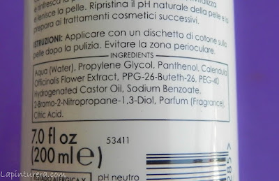 Haul: pedido a Onlinecosmeticos (Ziaja, Beauty Face y más) 08 ingredientes tónico ziaja
