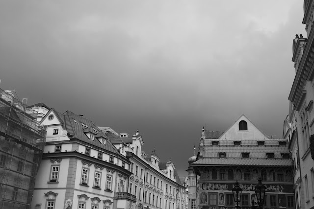 Mustavalkoisia muistoja Prahasta 13 Mustavalkoisia muistoja Prahasta 12