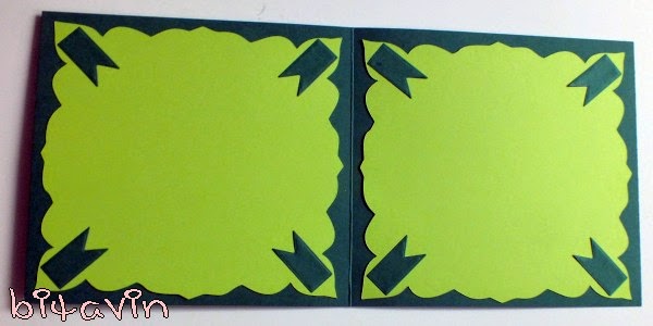 bitavin's Bastel-Blog: Zackige Karte bitavin's Bastel-Blog: Zackige Karte