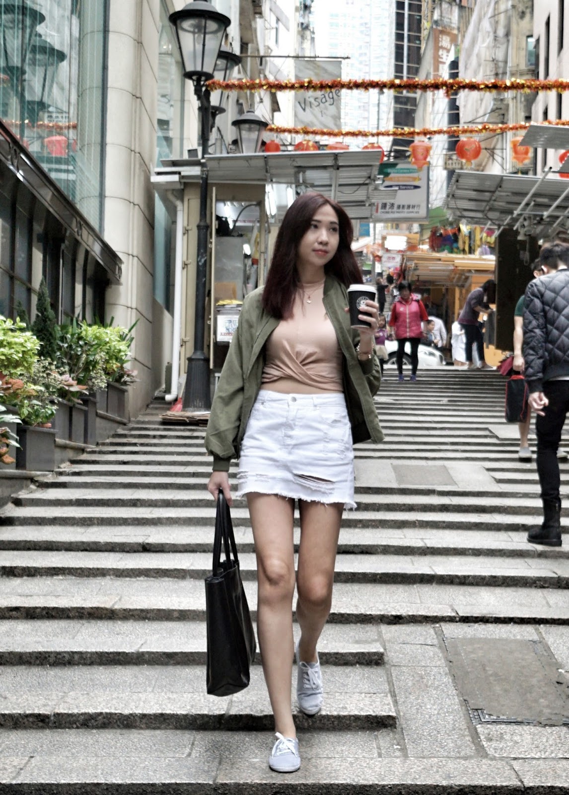 stone slab street pottinger street hong kong central