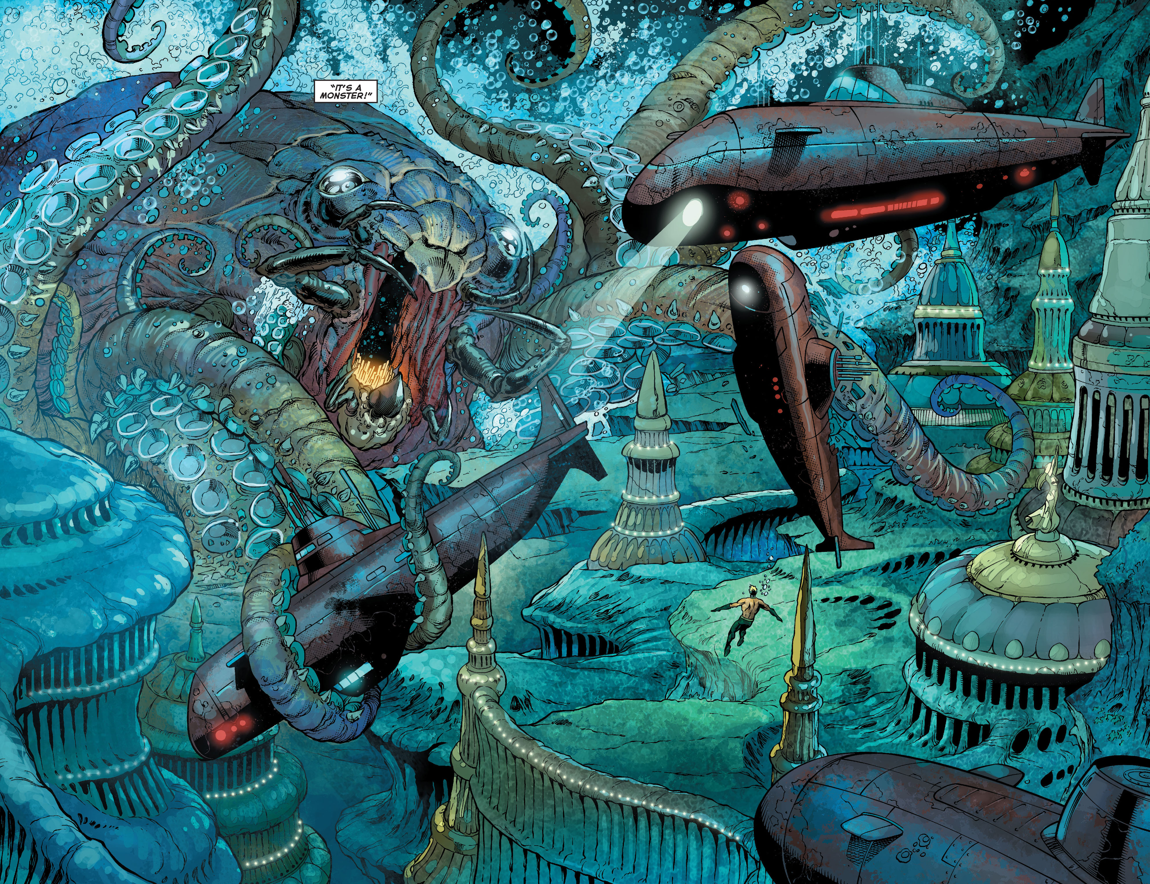 Read online Aquaman (2011) comic -  Issue #23 - 14