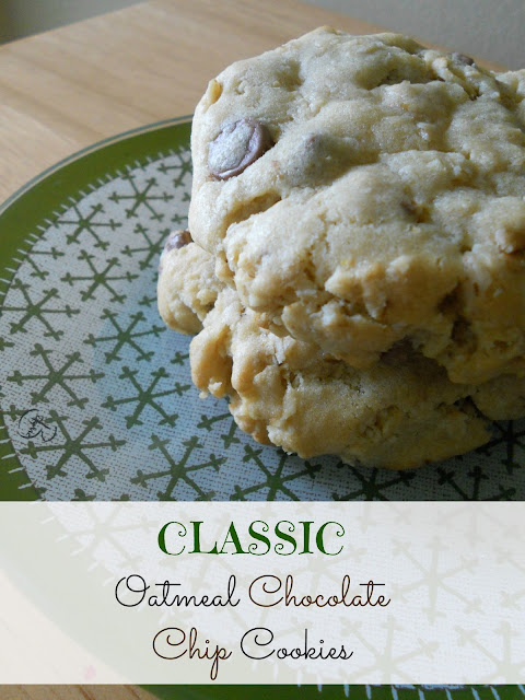 classic oatmeal chocolate chip cookies (sweetandsavoryfood.com)
