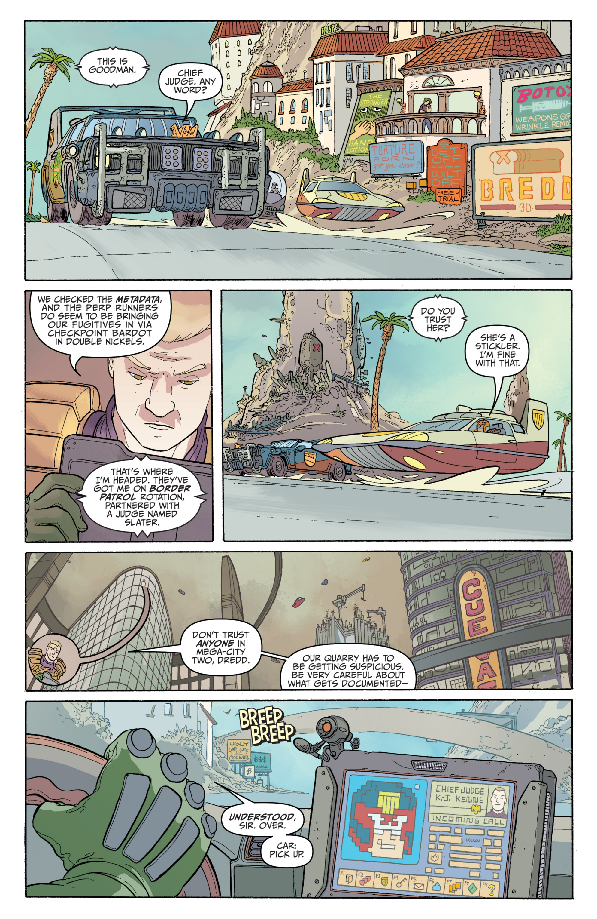 Read online Judge Dredd: Mega-City Two comic -  Issue #3 - 7