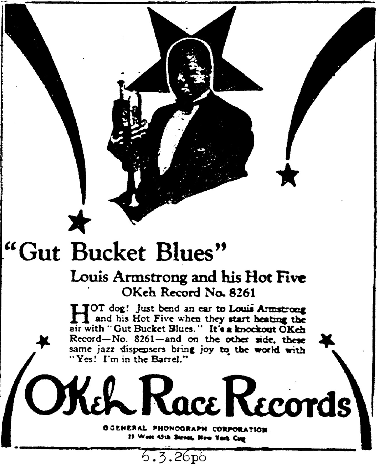 90 Years of Louis Armstrong and His Hot Five!