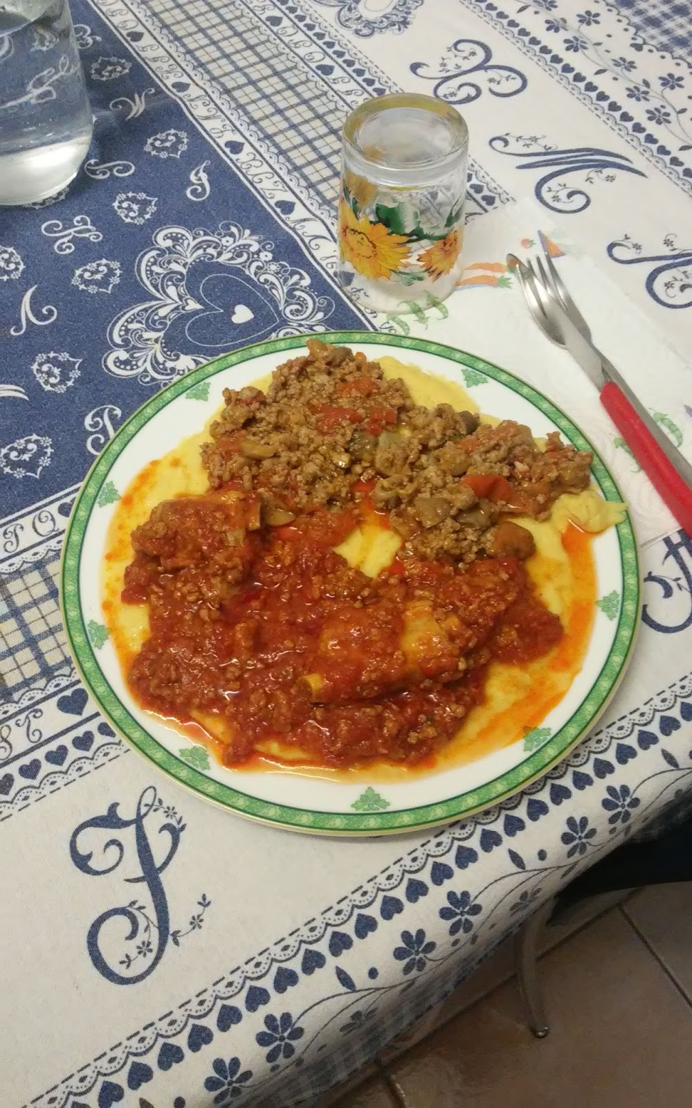 me e la cucina... Polenta con Cooking Chef Kenwood