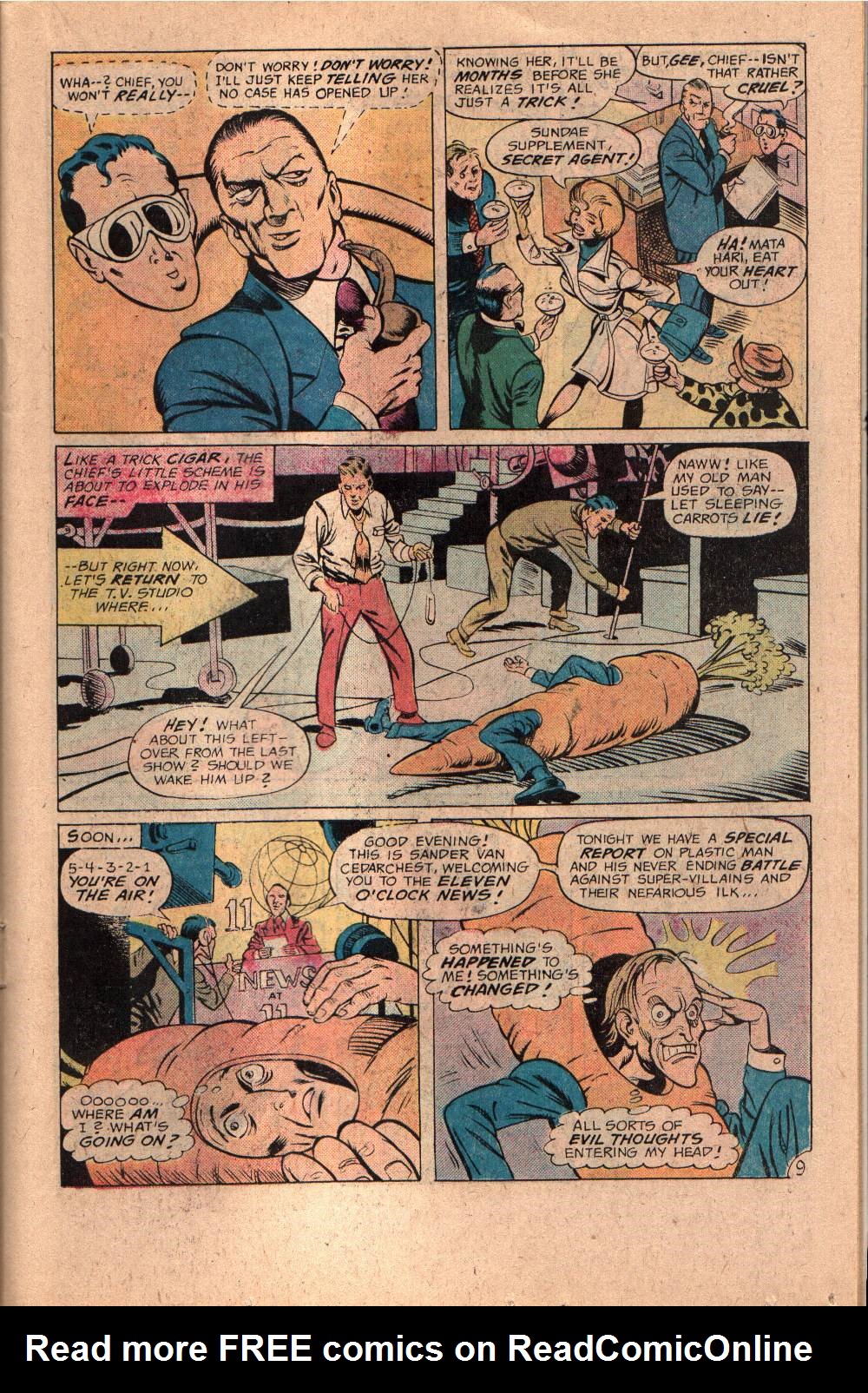 Read online Plastic Man (1976) comic -  Issue #12 - 12