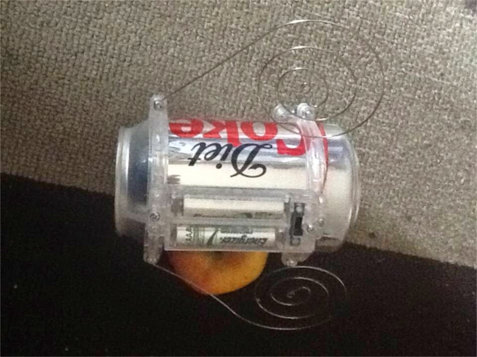 soda can robug top view