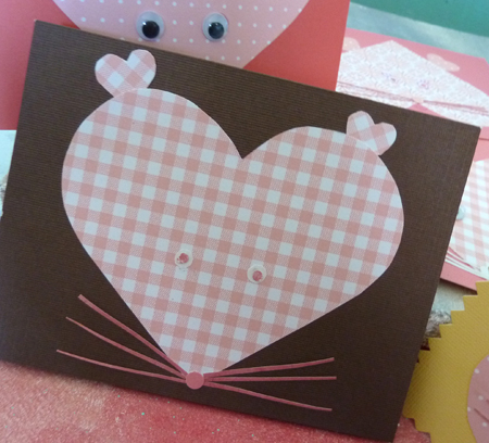 Inspiring Ideas with artist Jeanne Winters: Cute Critter Valentine