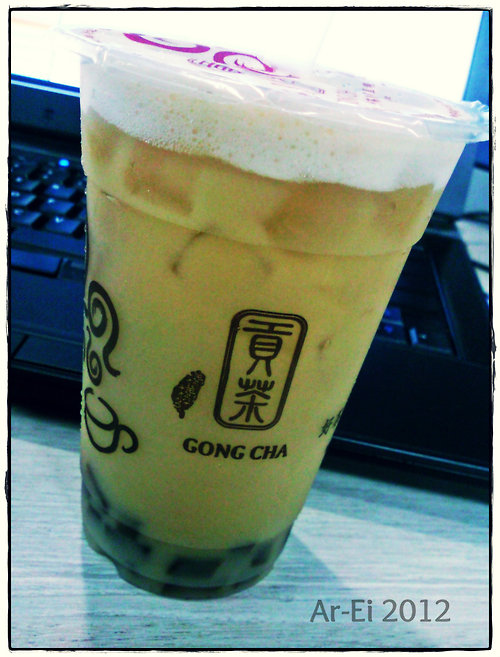 ArEi Cuisine Rose Ann Dela Cruz Gong Cha Yakult Green Tea with