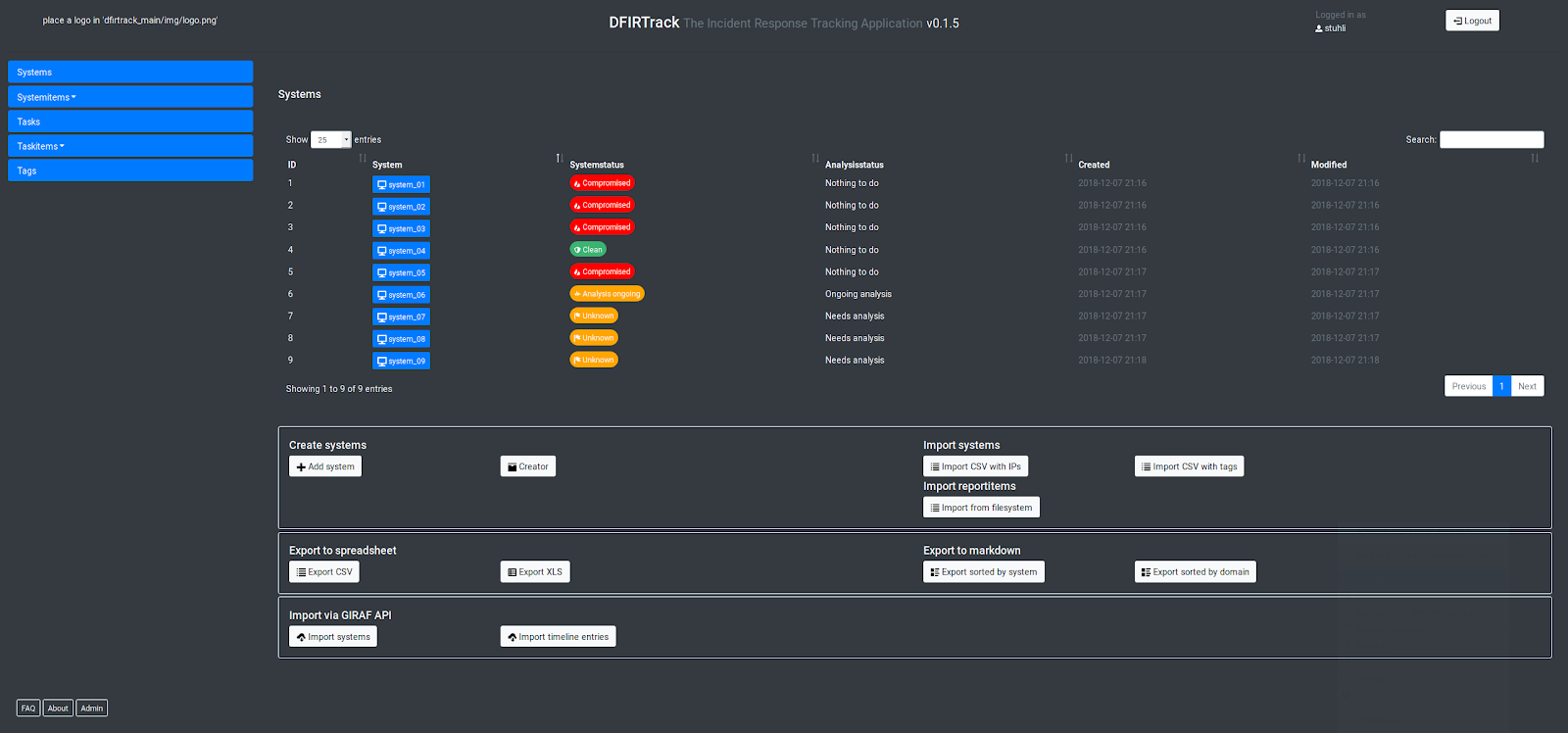 DFIRTrack The Incident Response Tracking Application Hacking Land