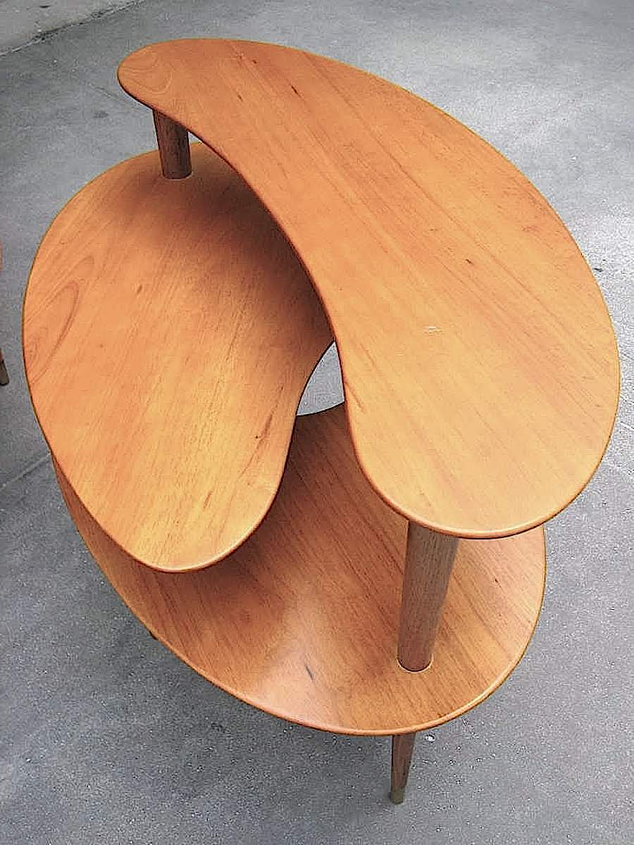 John Keal 1950s table a John Keal 1950s table in a color photograpg