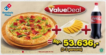 Daftar Harga Menu Domino Pizza Delivery Indonesia 2017