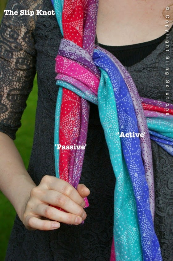 Sling Solutions Babywearing Consultancy Tutorial Slip Knot Hip Carry