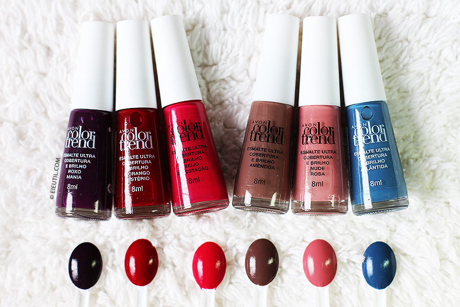 Swatches: Esmaltes 'Pabllo Vittar' Color Trend - Avon