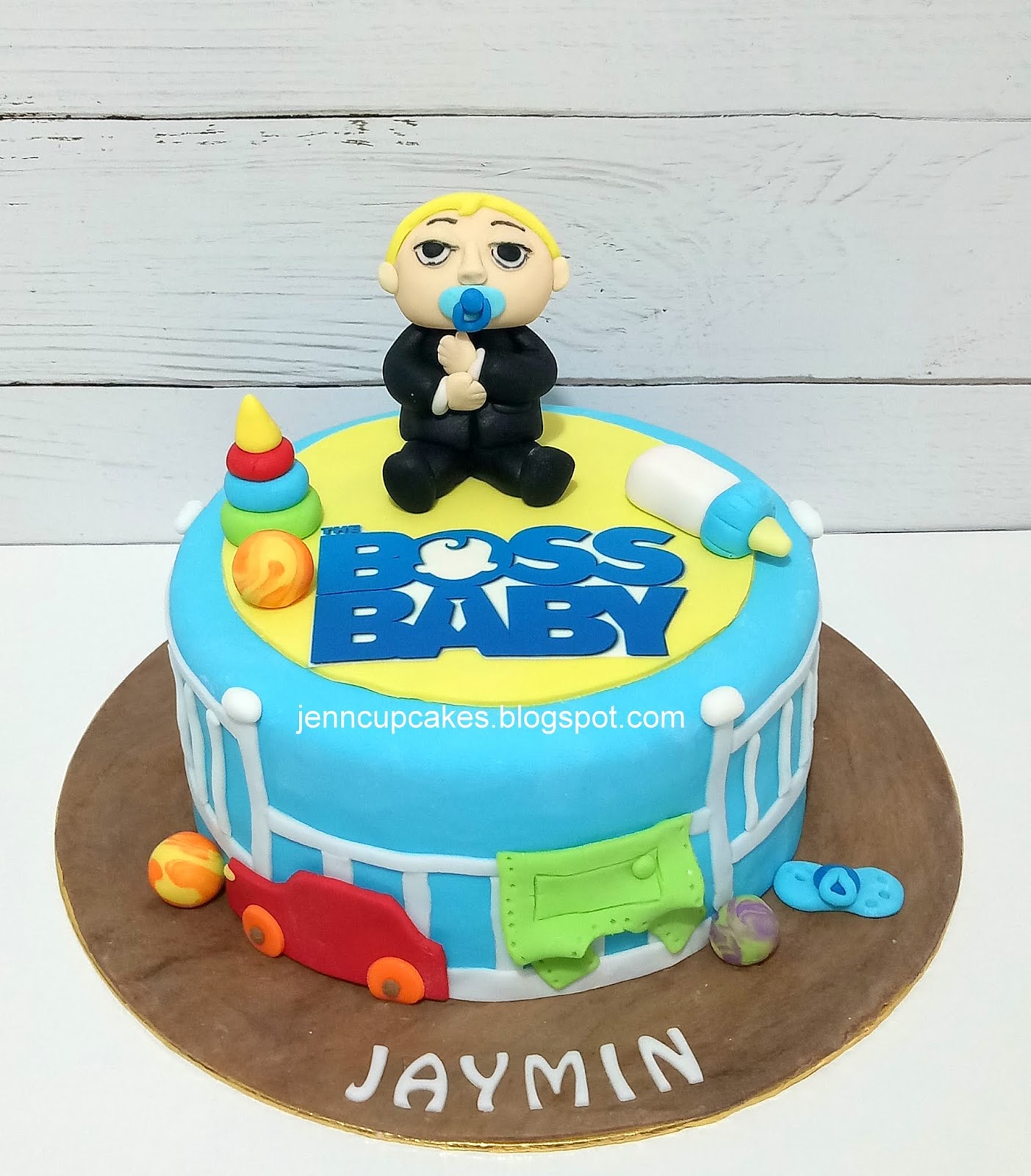 Jenn Cupcakes &amp; Muffins Boss Baby Cake