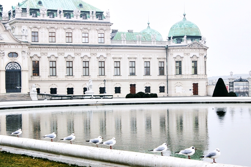 Belvedere palace summer residence of Prince Eugene of Savoy