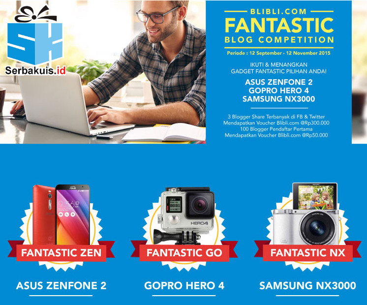 Kontes Blog Fantastic Blibli Berhadiah Samsung NX3000